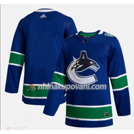 Vancouver Canucks Dresy Blank Adidas 2019-2020 Modrý Authentic - Pánské Vancouver Canucks Dresy Blank Adidas 2019-2020 Modrý Authentic - Pánské